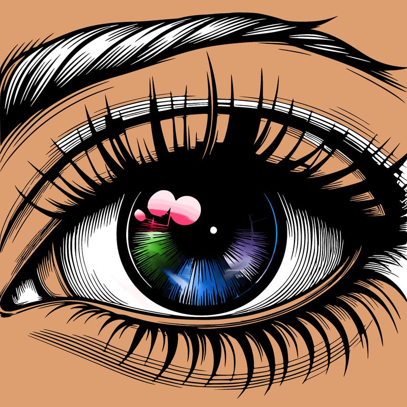 realistic eye