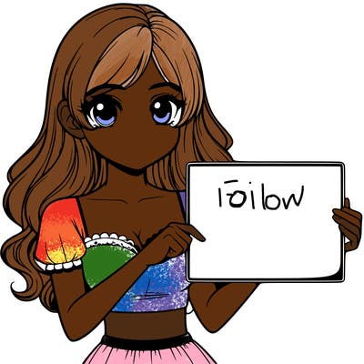 realistic pretty girl holding blank sign