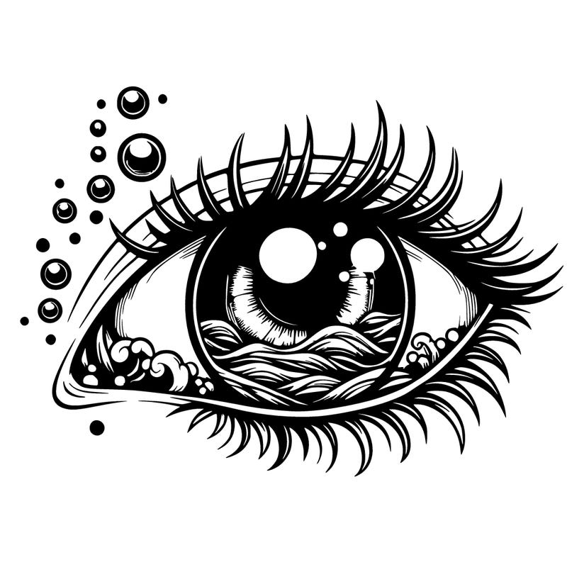 realistic ocean eyes