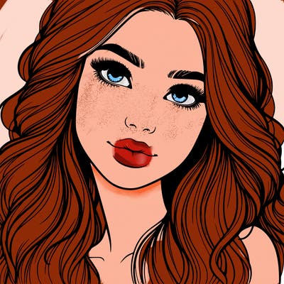 beautiful realistic girl