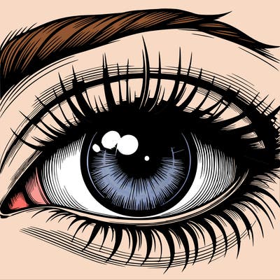 realistic eye