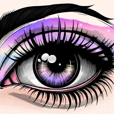 realistic eye