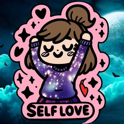 self-love sticker