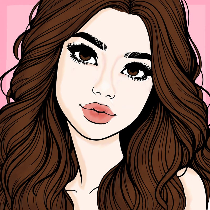 beautiful realistic girl