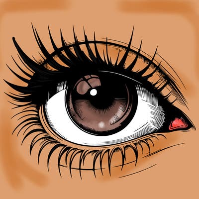 realistic eye
