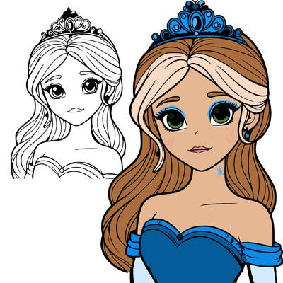 realistic princess