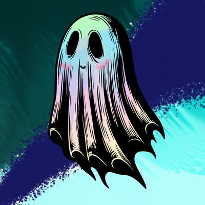 realistic creepy ghost