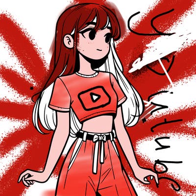 girl in a cute crop top