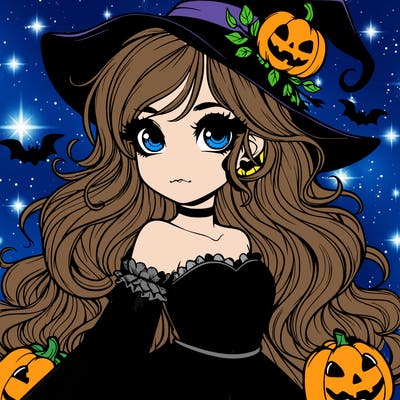 realistic girl halloween