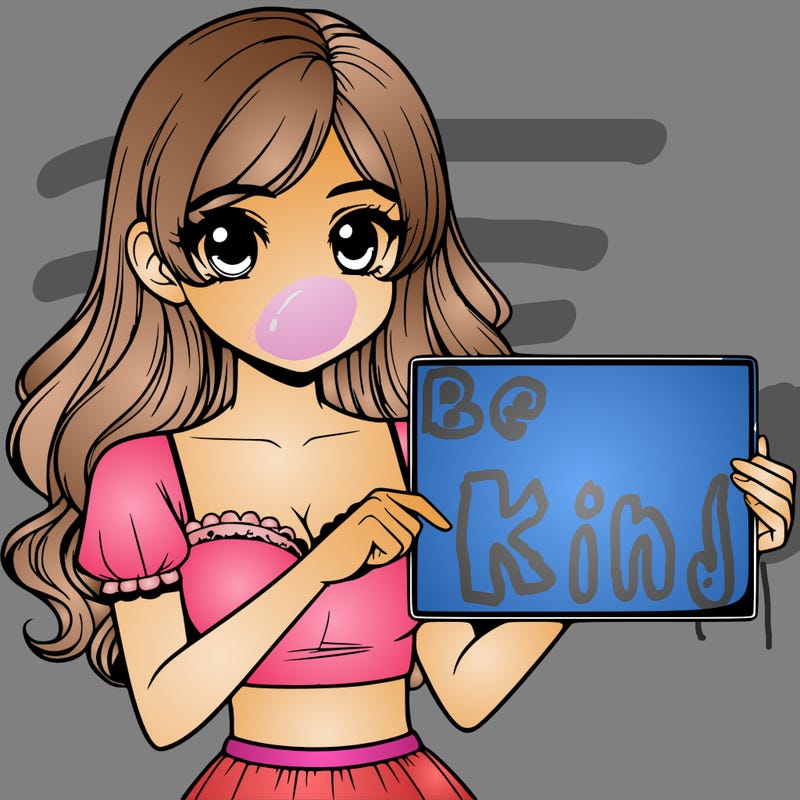 realistic pretty girl holding blank sign