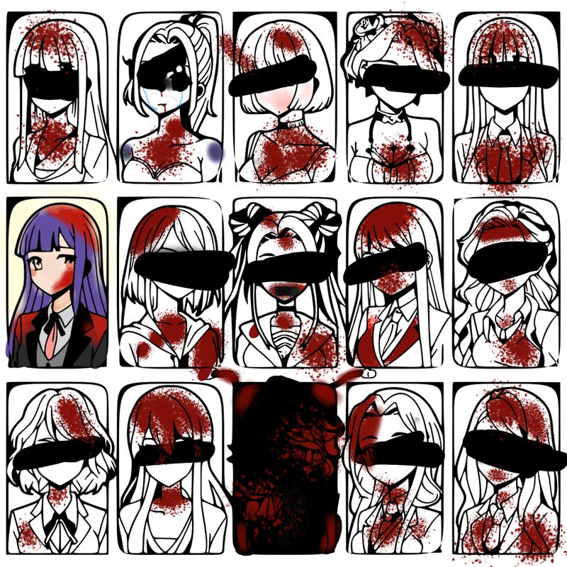 girls that look diffrent anime