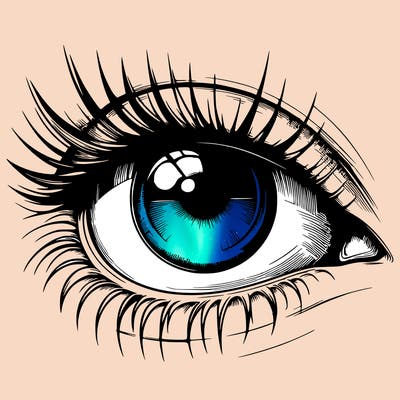 realistic eye