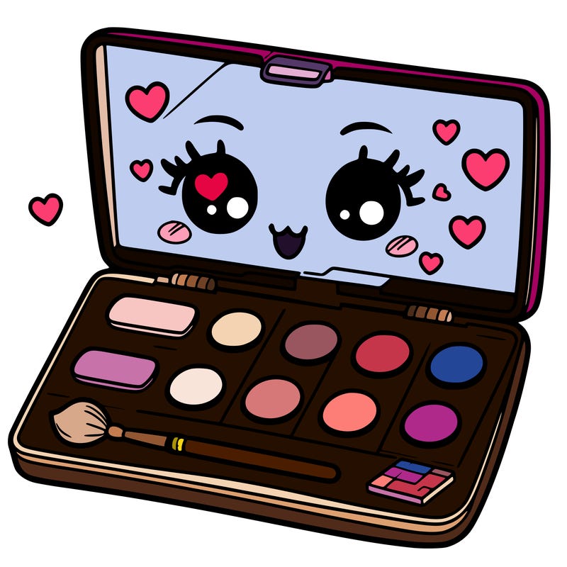 makeup pallet
