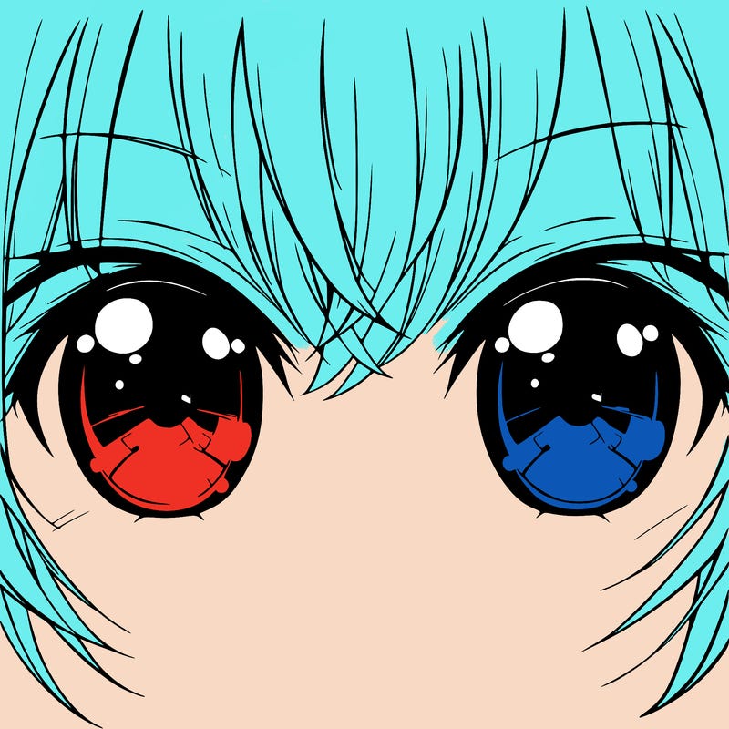 anime eyes