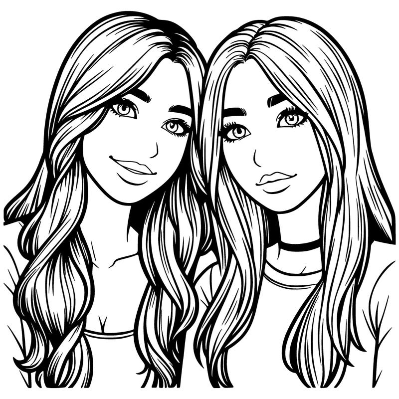 realistic girl besties