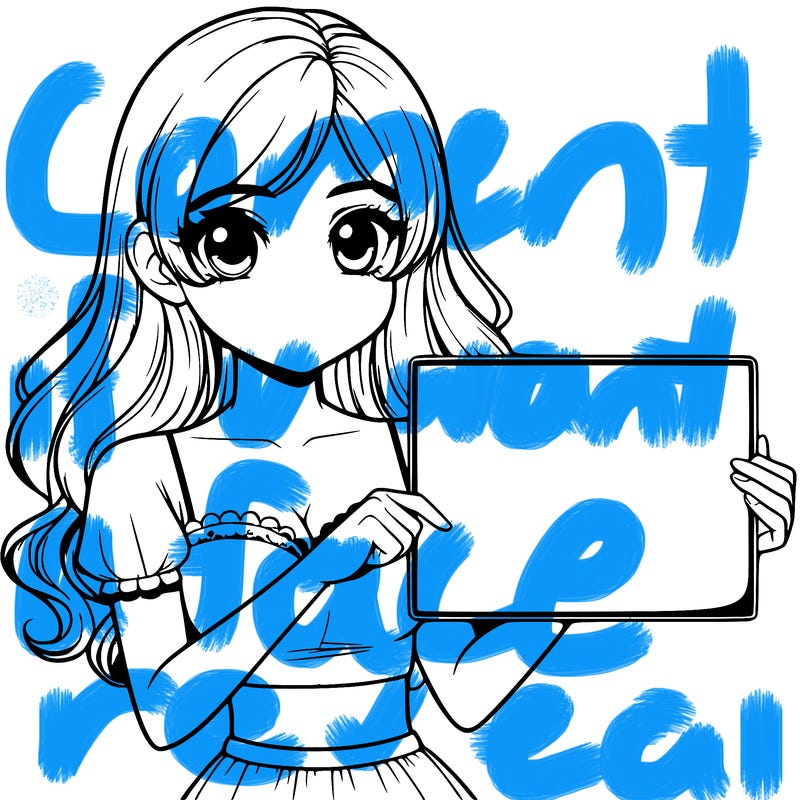 realistic pretty girl holding blank sign