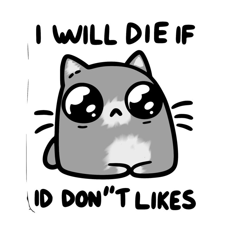 a cat that will die if we don’t get 10 likes