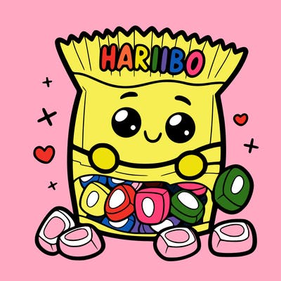 haribo gummy’s