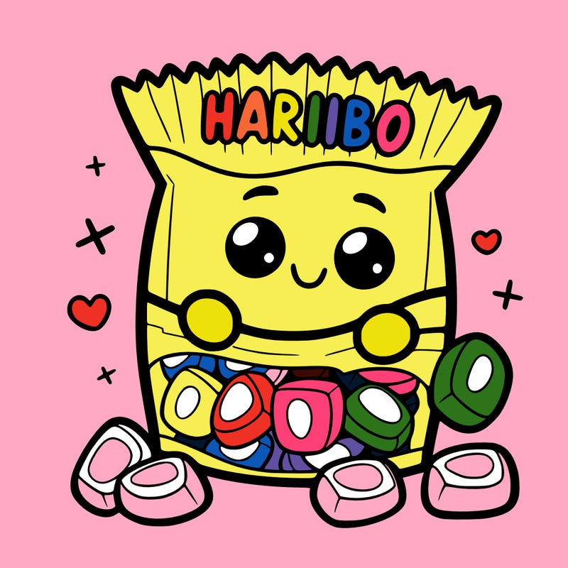haribo gummy’s