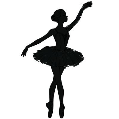 realistic ballerina