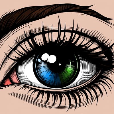 realistic eye