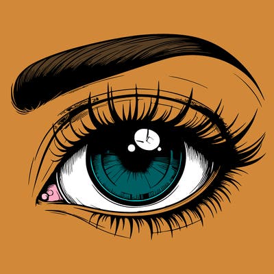 realistic eye