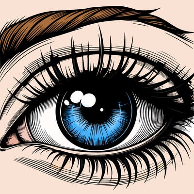 realistic eye