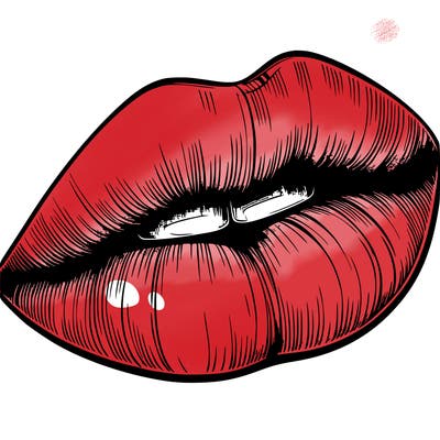 realistic lips