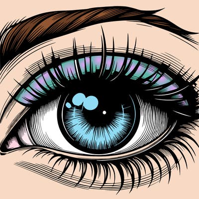 realistic eye