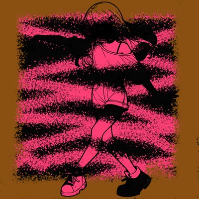 realistic girl danceing