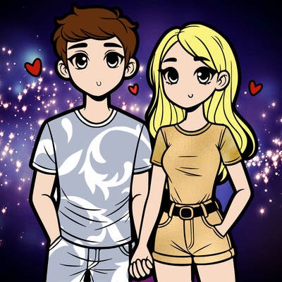 boyfriend and girlfriend