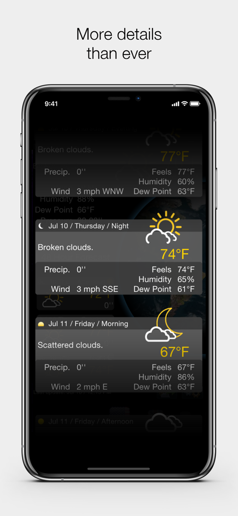 Real Weather Forecast & Rain - Weather App | MWM