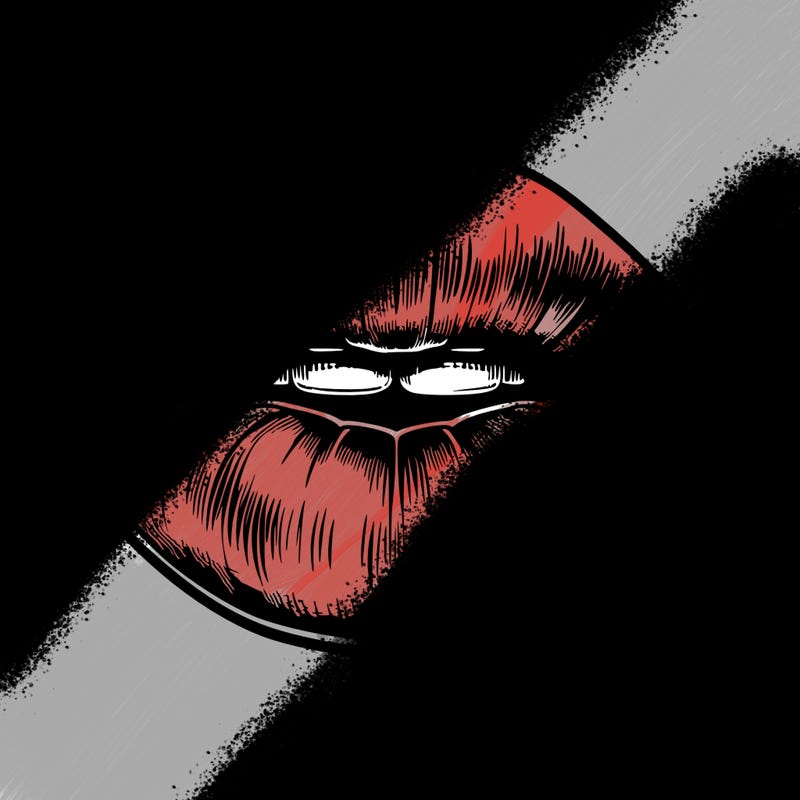 realistic mouth with lips