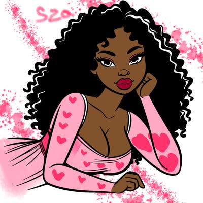 black woman
