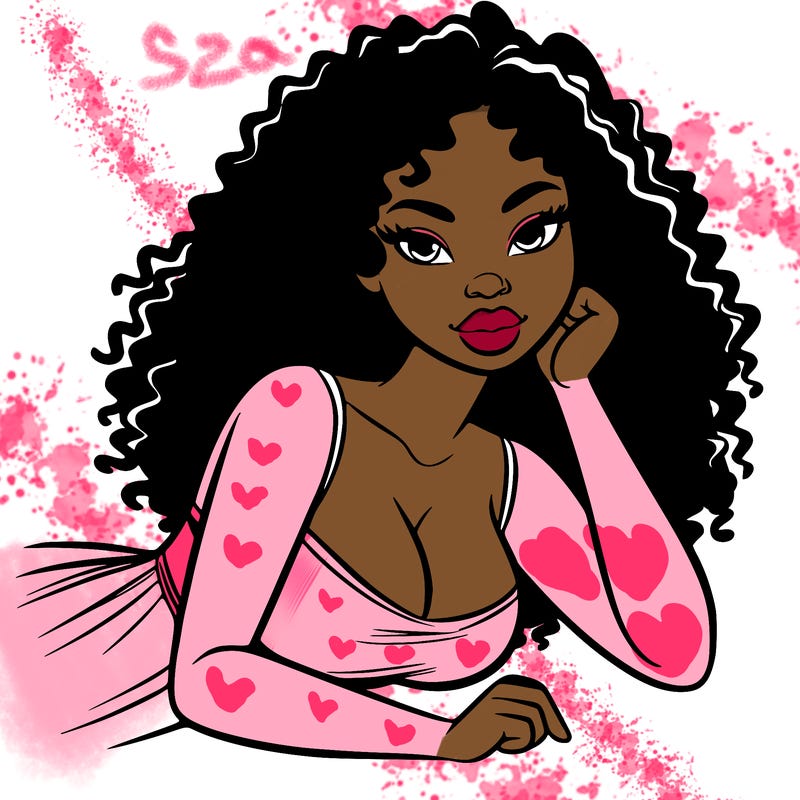 black woman