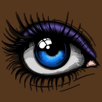 realistic eye