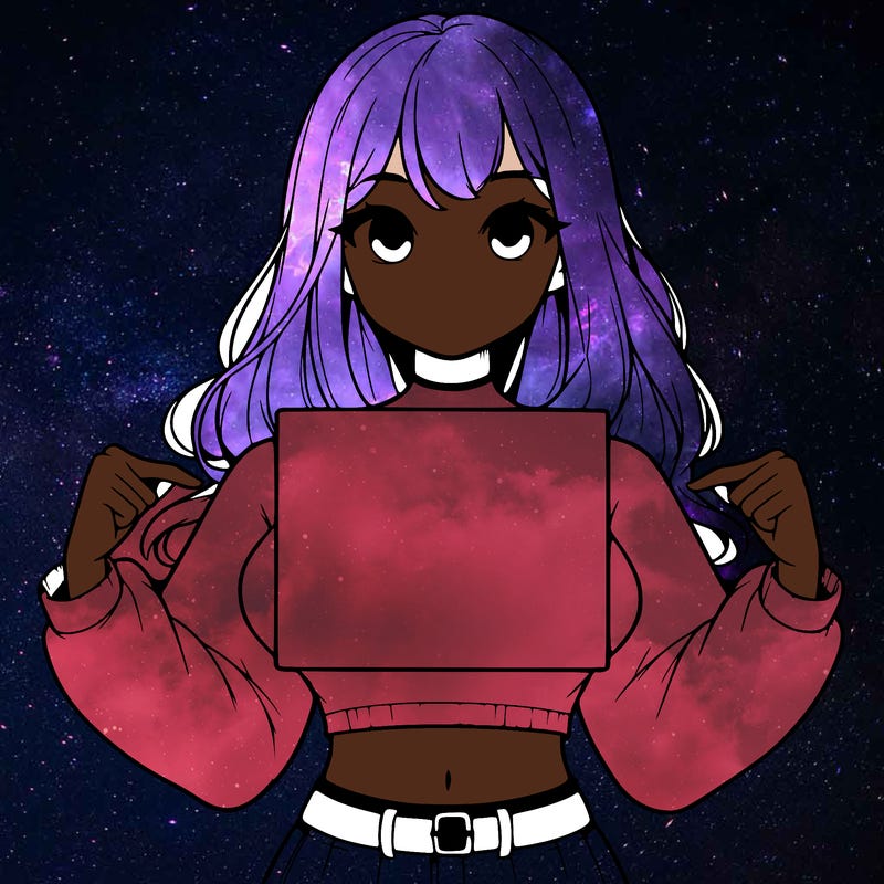 girl holding a blank sign in a long sleeve crop top