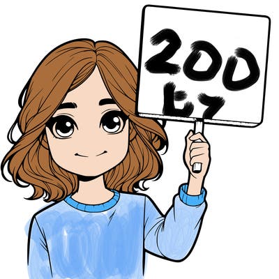 realistic girl holding up a sign