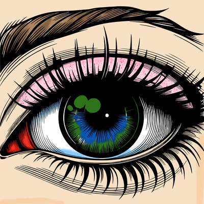 realistic eye