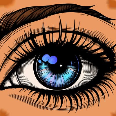 realistic eye