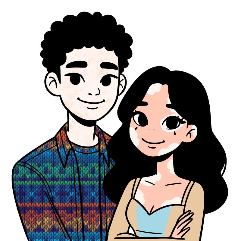 black woman and asian man couple