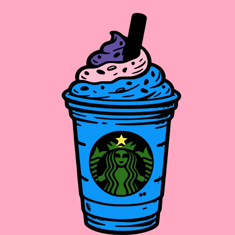 starbucks, frappuccino