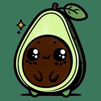 cute avocado