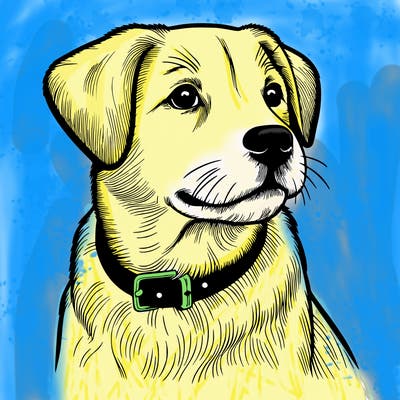dog realistic