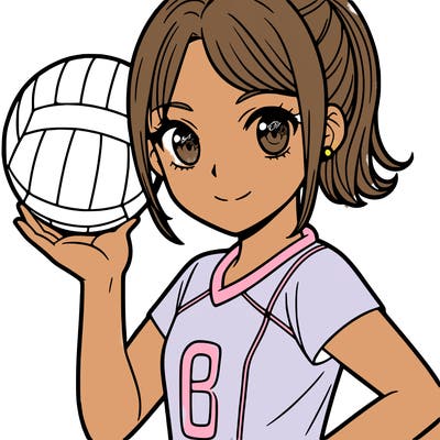 volleyball girl