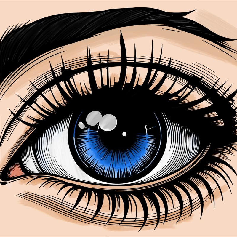 realistic eye