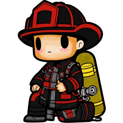 fire fighter anime