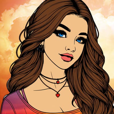 detailed realistic girl