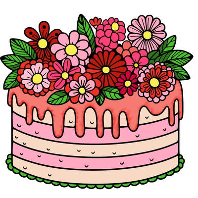 cake flowers
