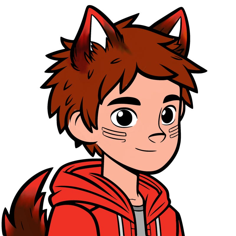 human boy with wolf ears